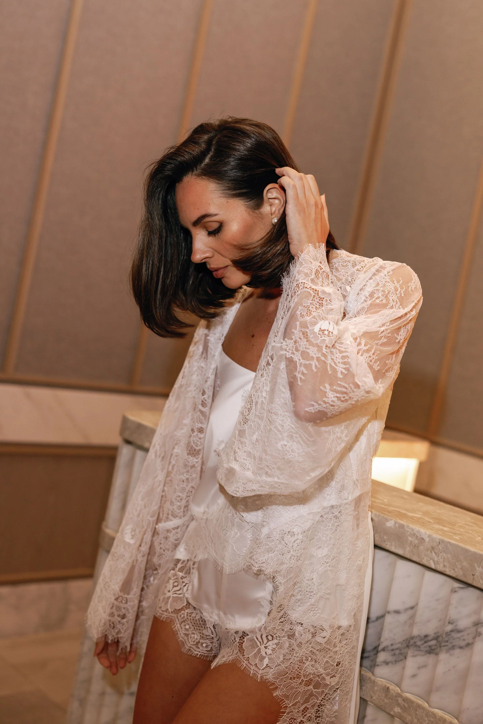 Allegra Lace Robe - Image 7