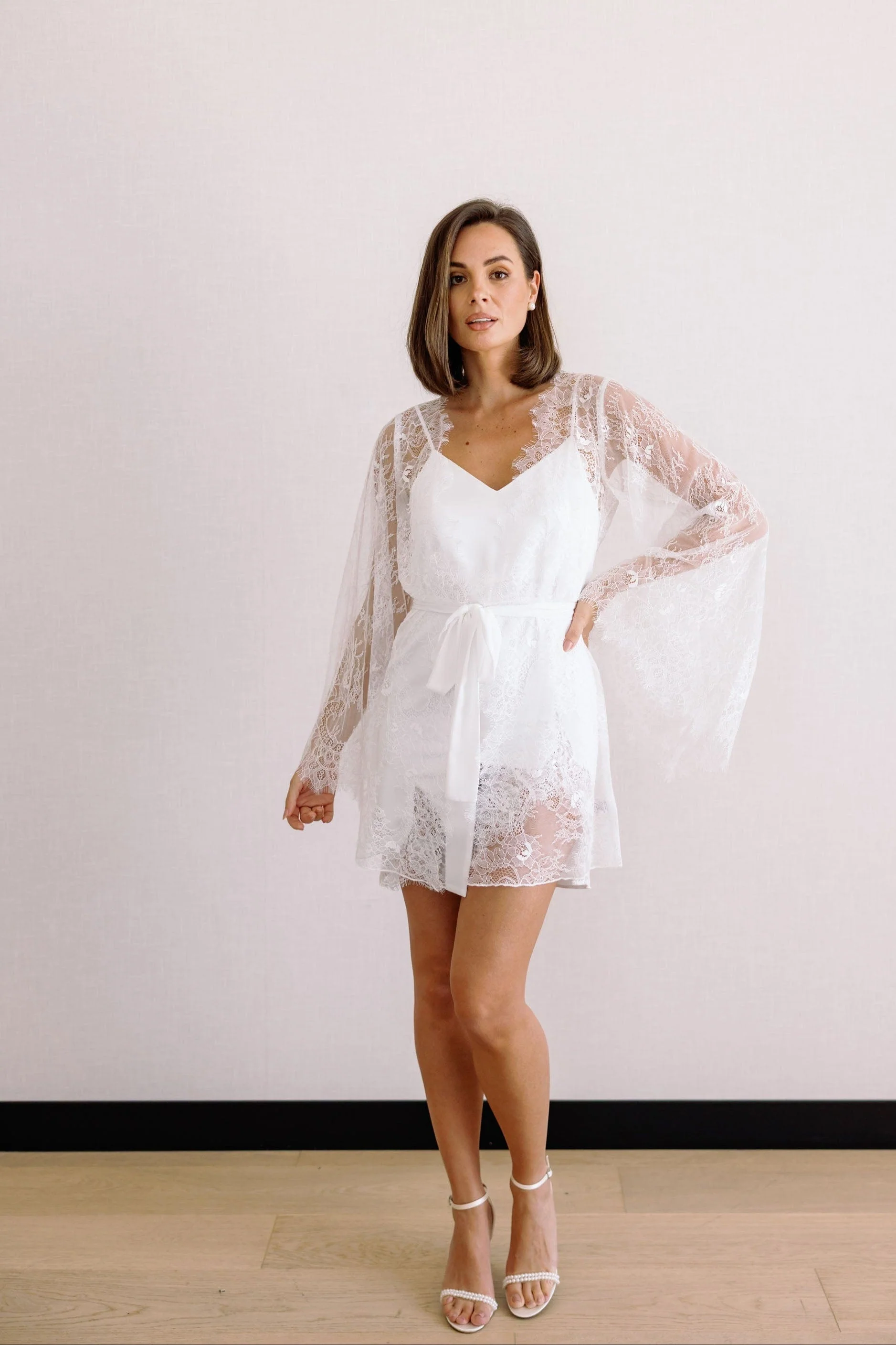 Allegra Lace Robe - Image 9