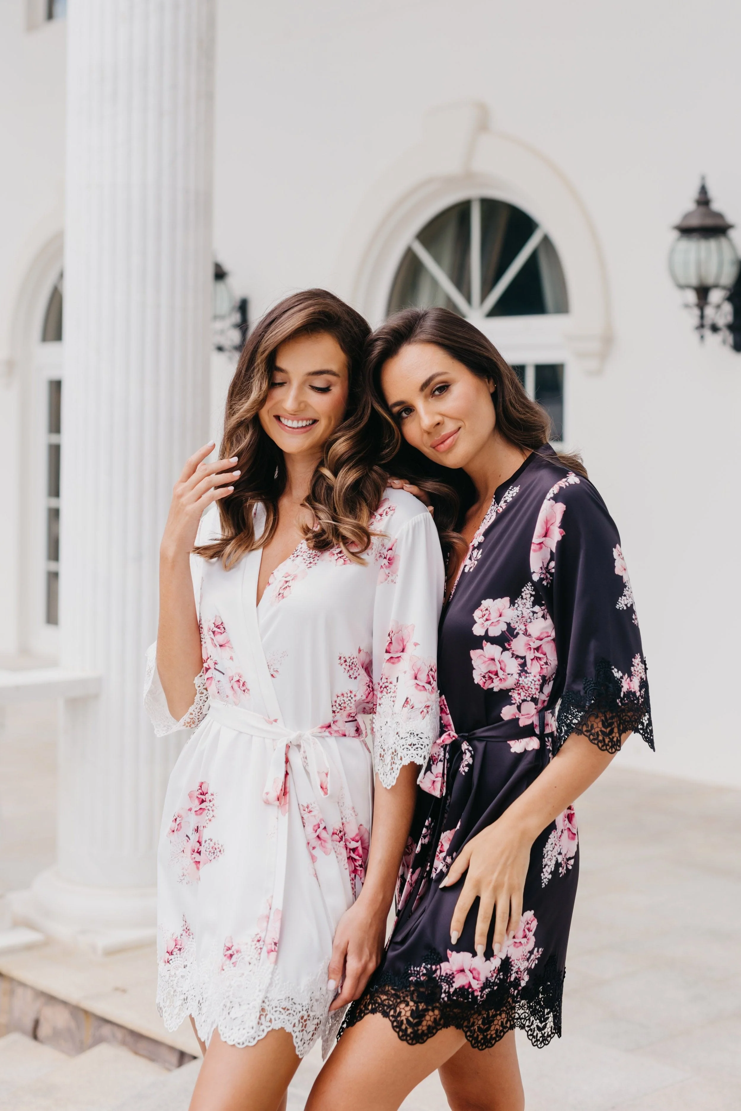 Ivana Bouquet De Fleur Printed Robe - Image 12