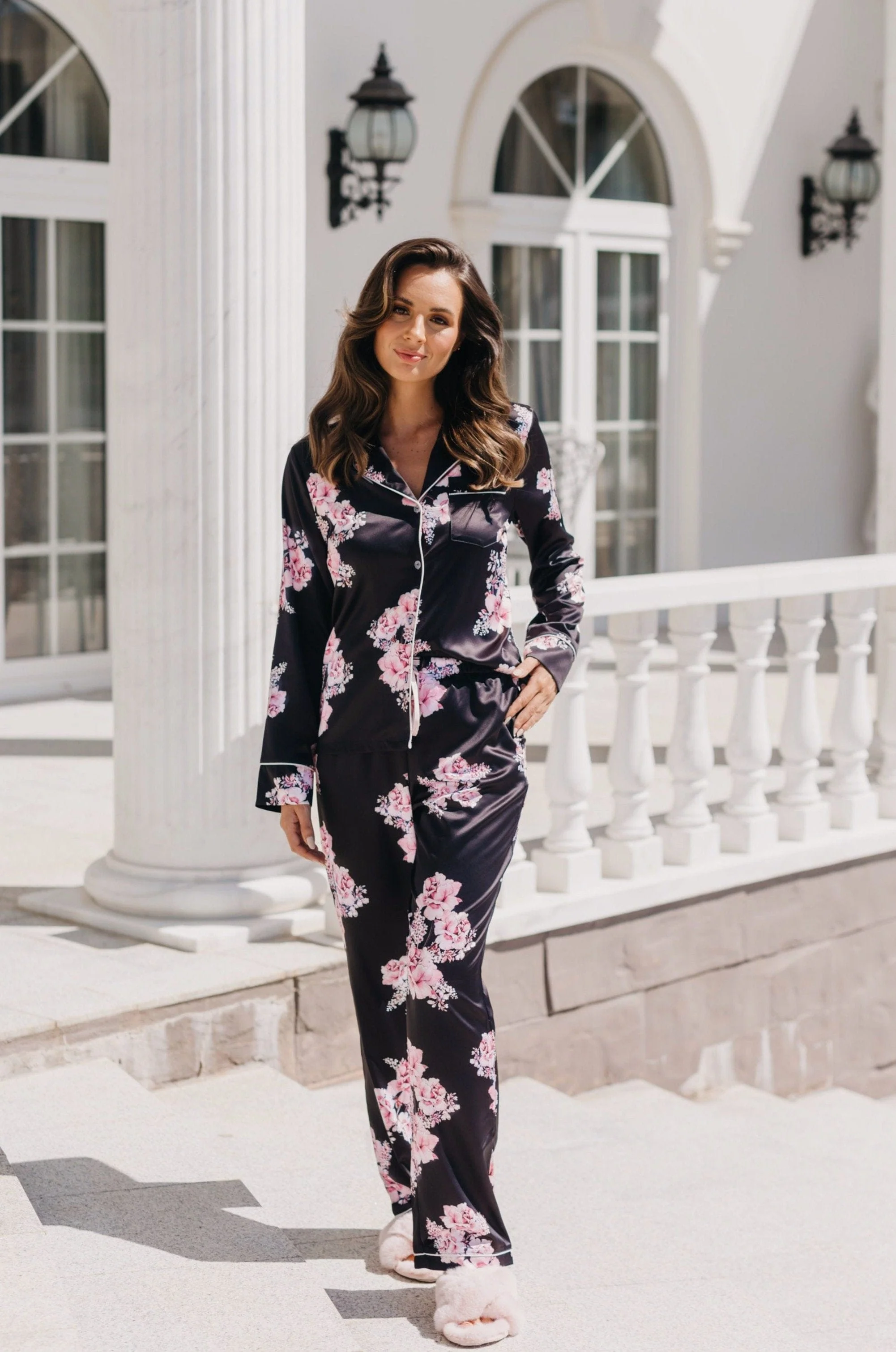 Katerina Bouquet De Fleur Printed PJ Set - Image 13