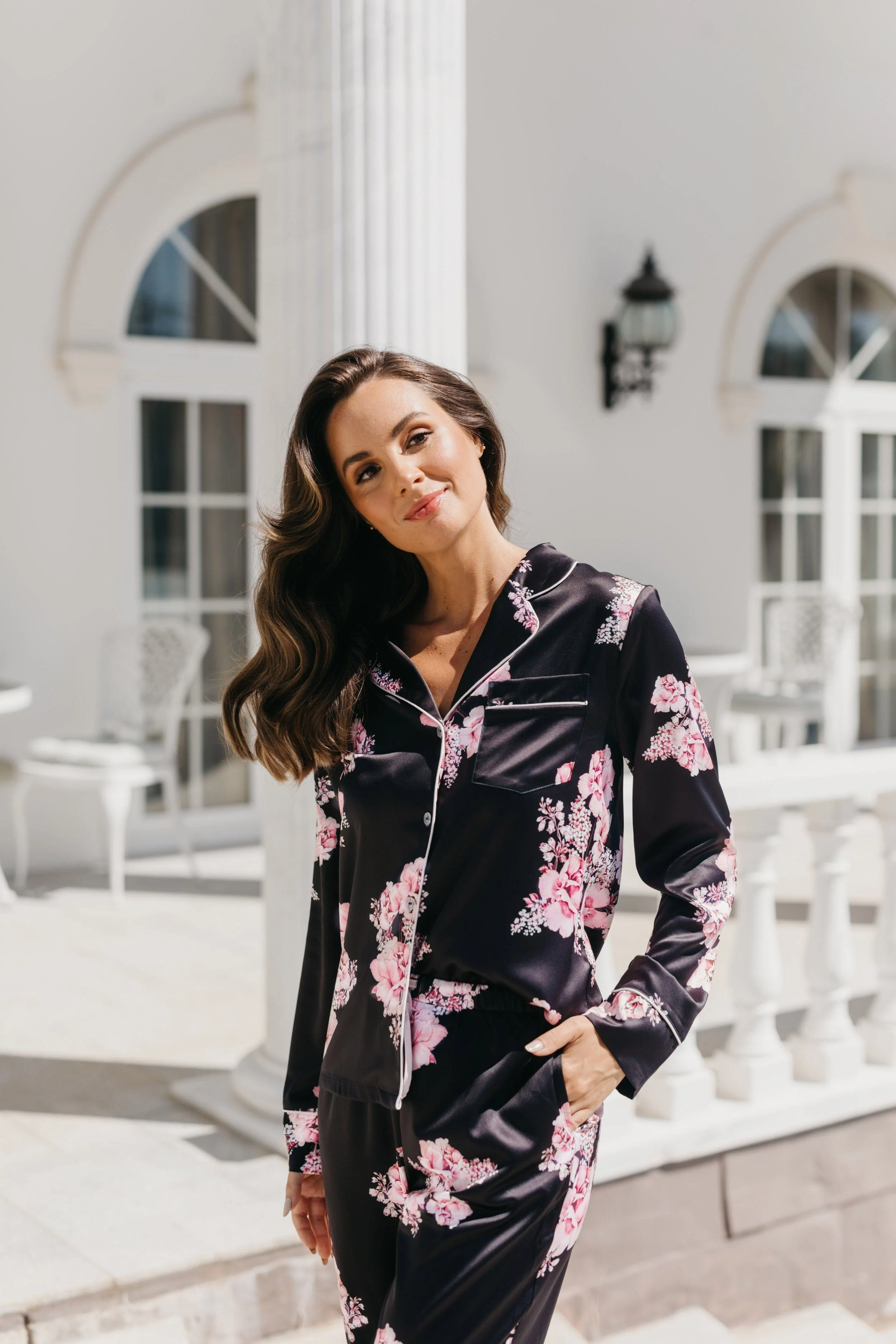 Katerina Bouquet De Fleur Printed PJ Set - Image 15