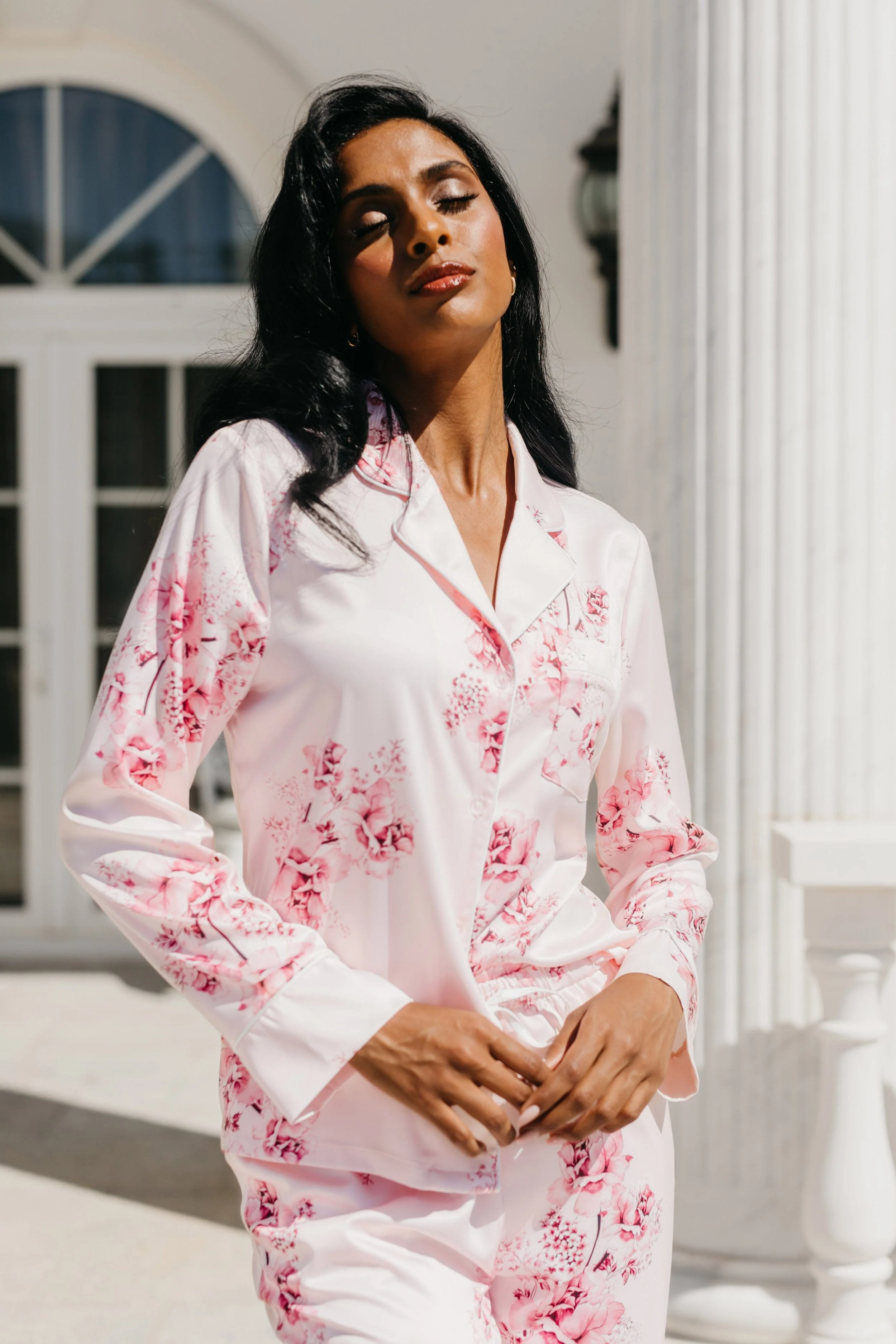Katerina Bouquet De Fleur Printed PJ Set - Image 8