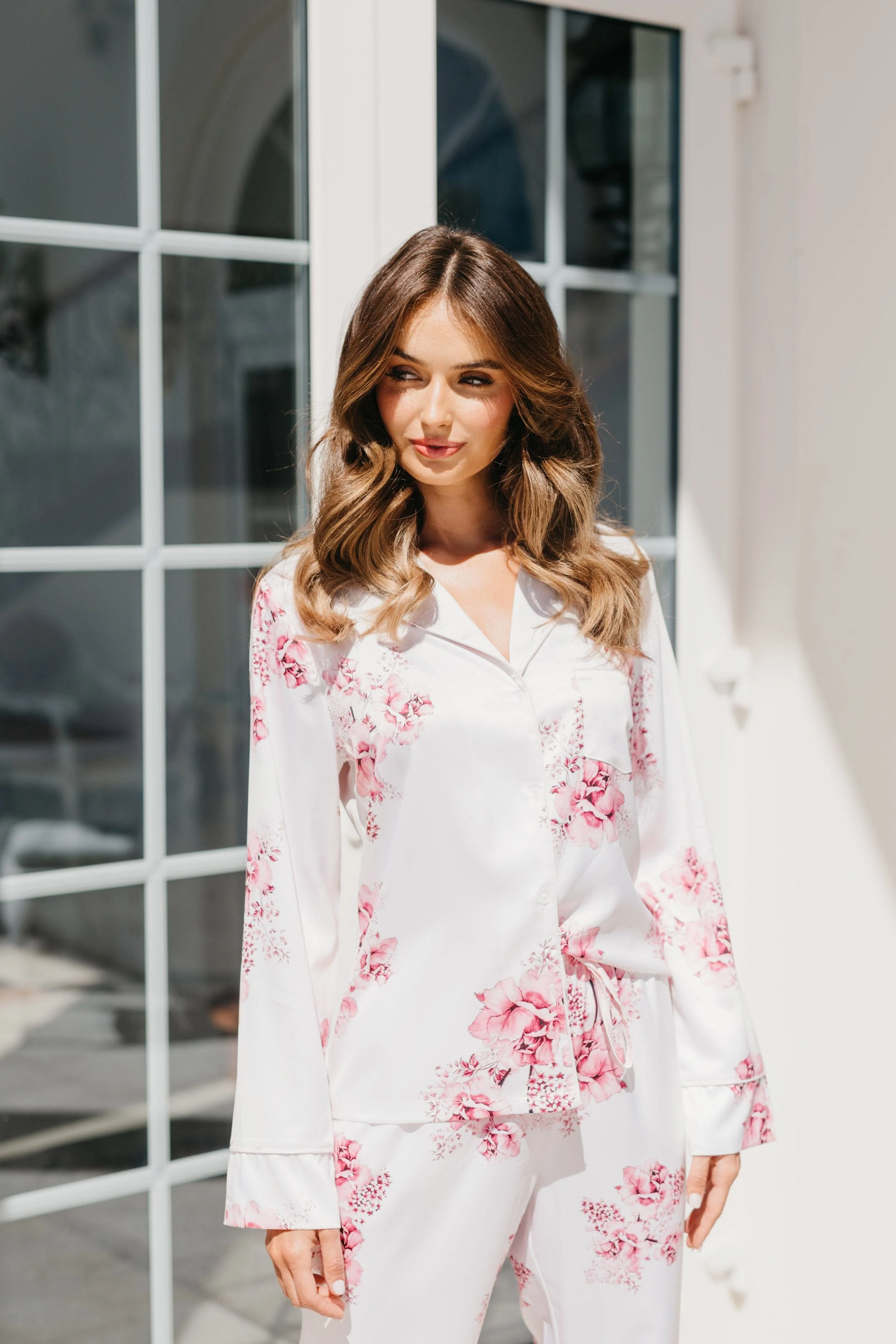 Katerina Bouquet De Fleur Printed PJ Set - Image 9