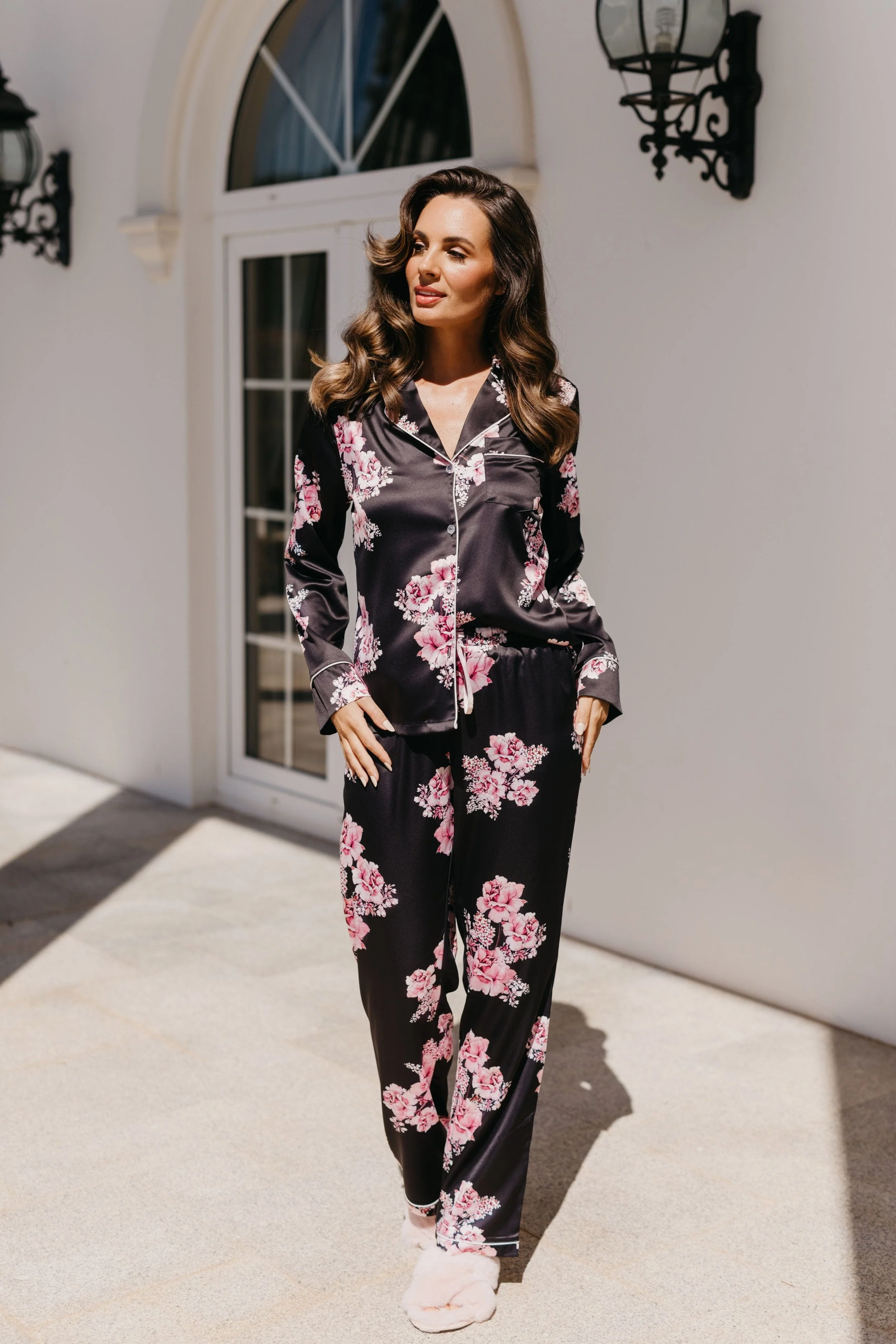 Katerina Bouquet De Fleur Printed PJ Set - Image 3