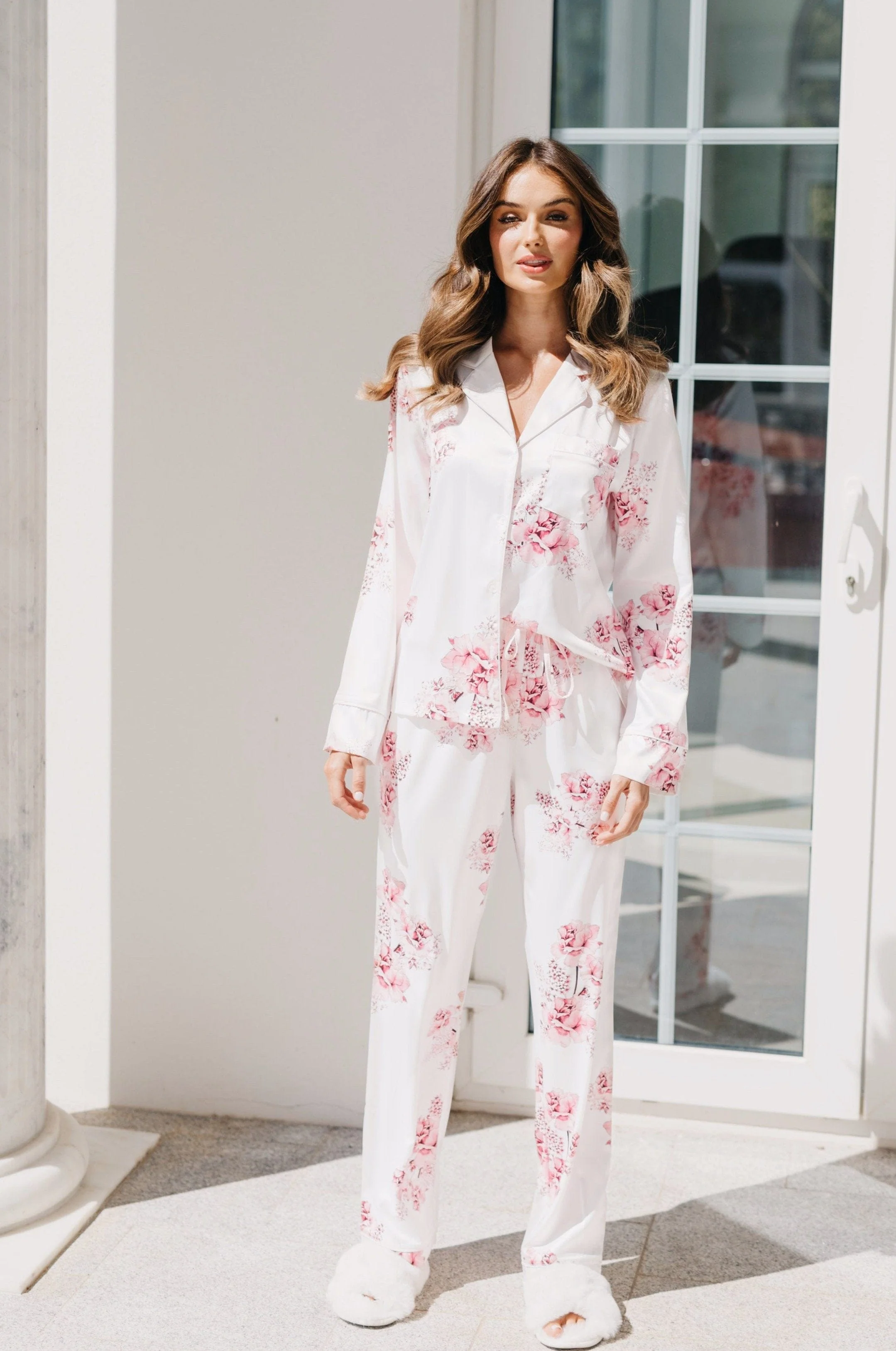 Katerina Bouquet De Fleur Printed PJ Set - Image 8