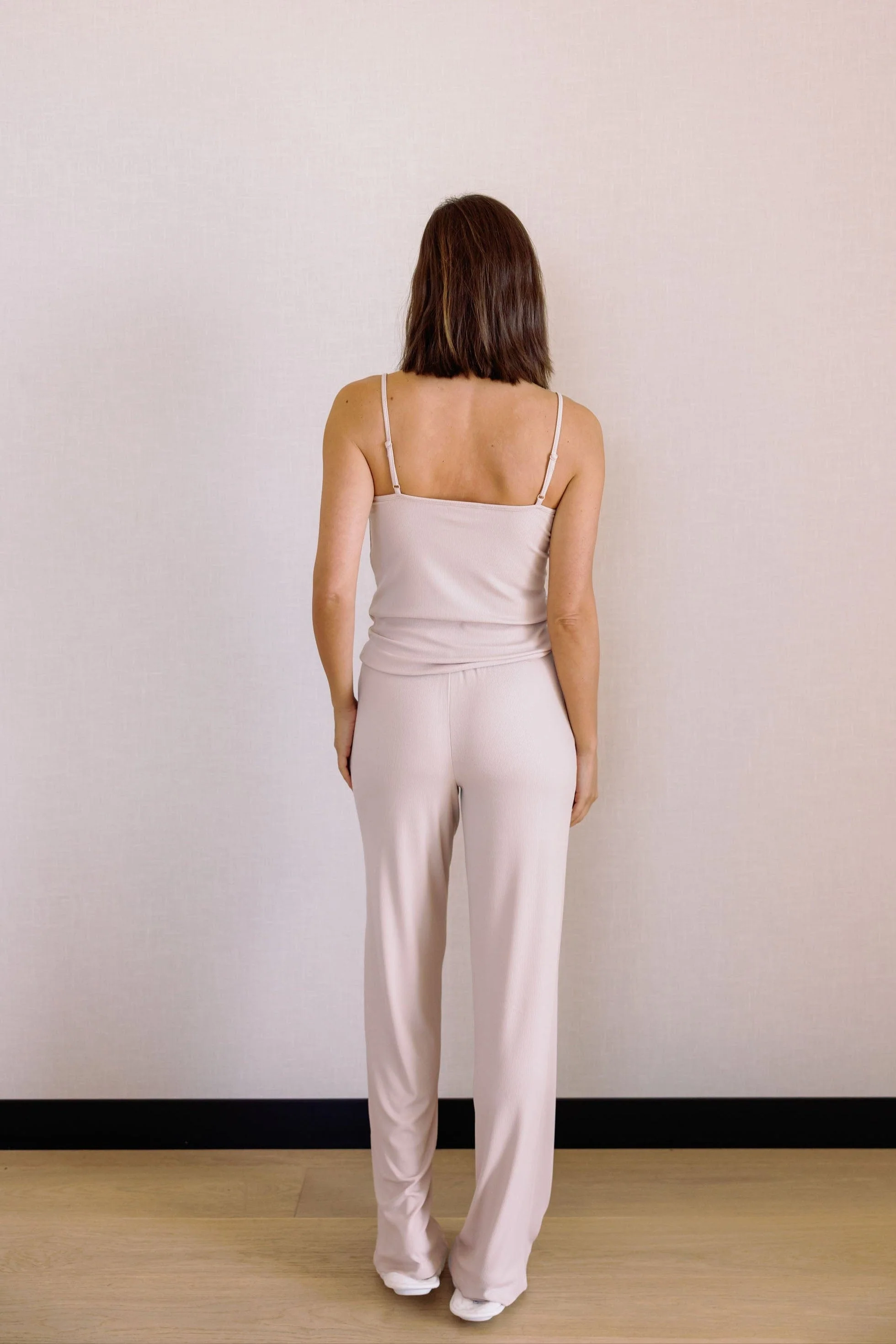 Colette Modal Cami and Pant Set in Champagne - Image 9