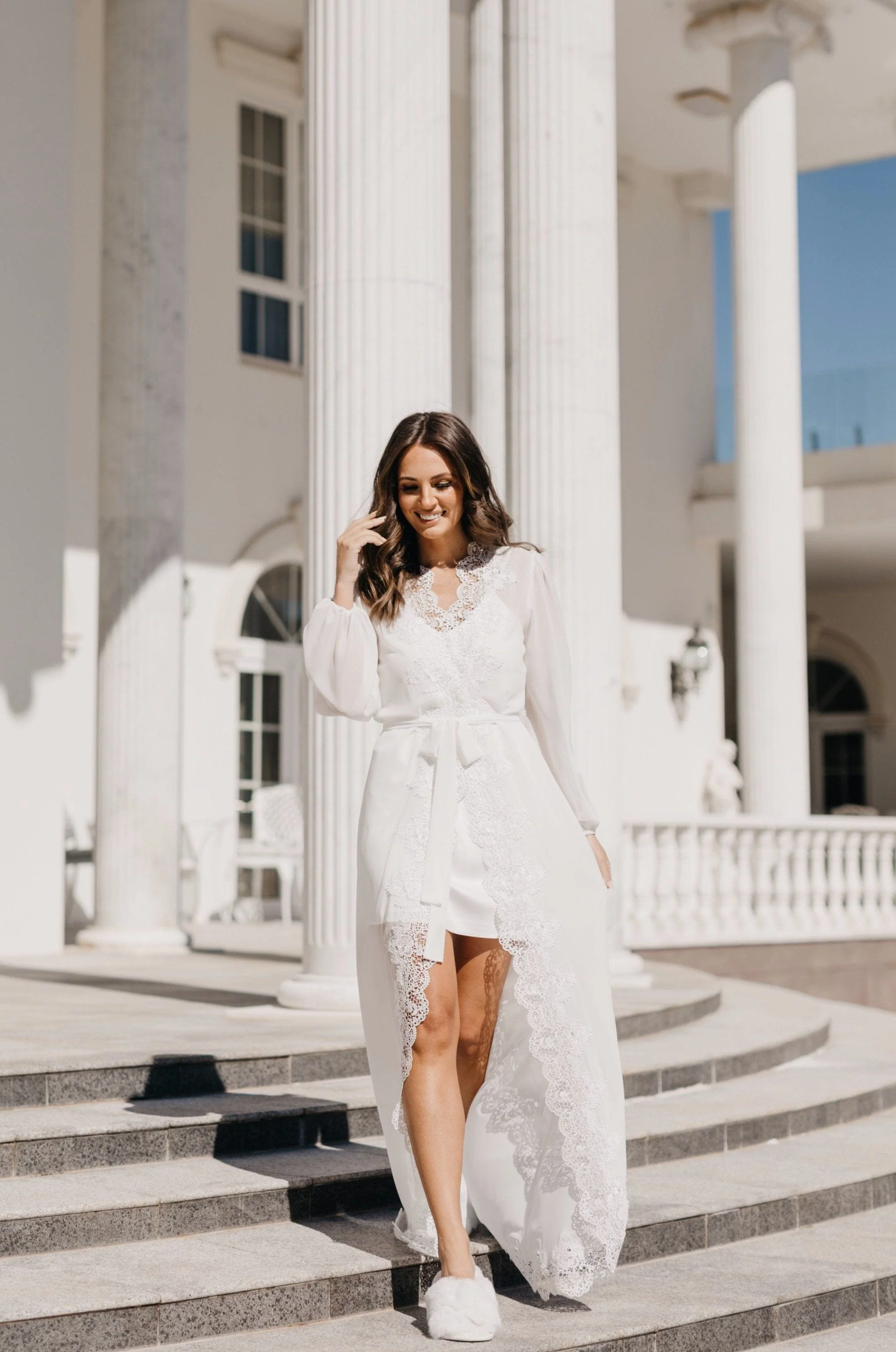 Layla Lace Trim Maxi - Includes Slip - Image 8