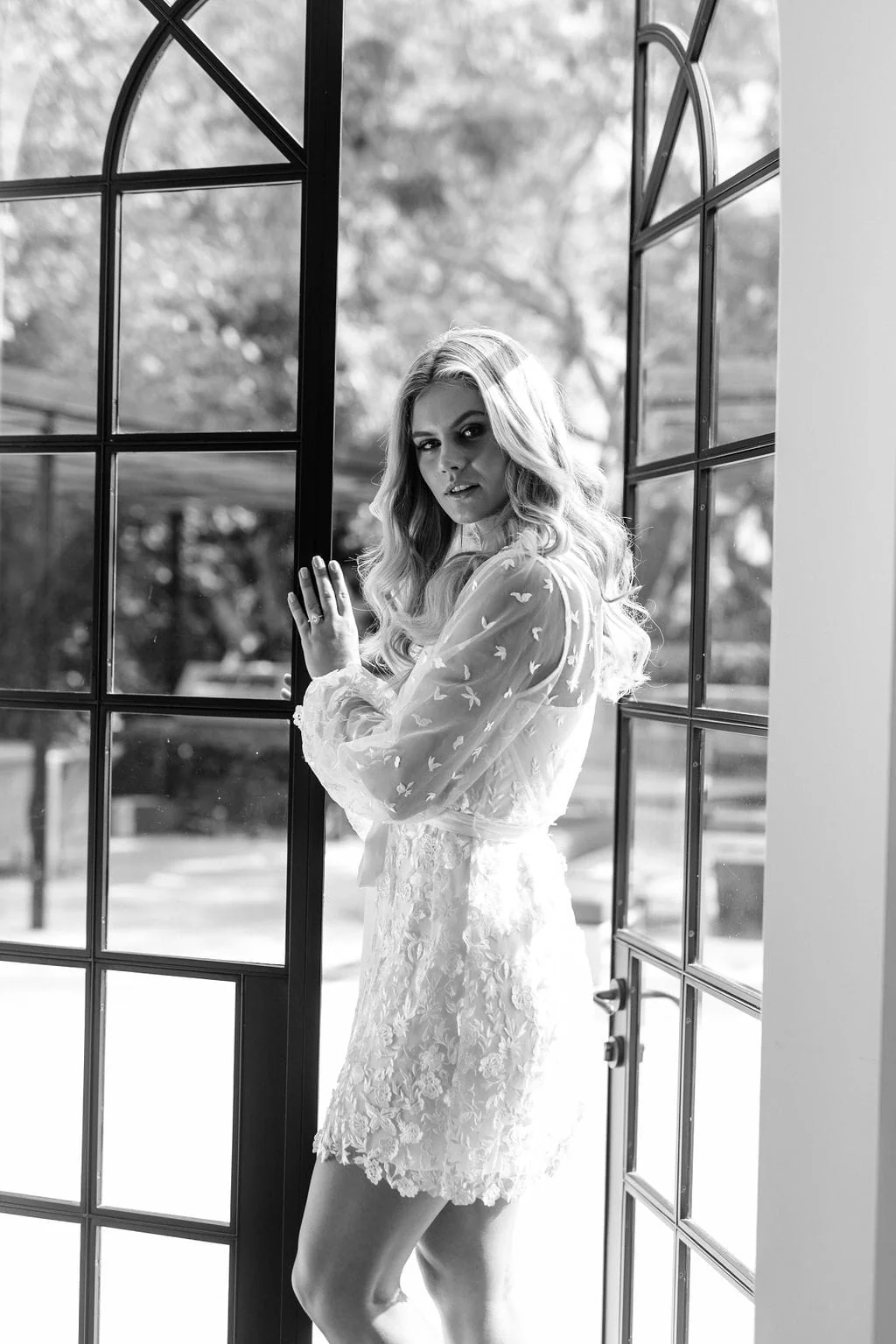 Maya Lace Robe - Includes Slip - Image 12