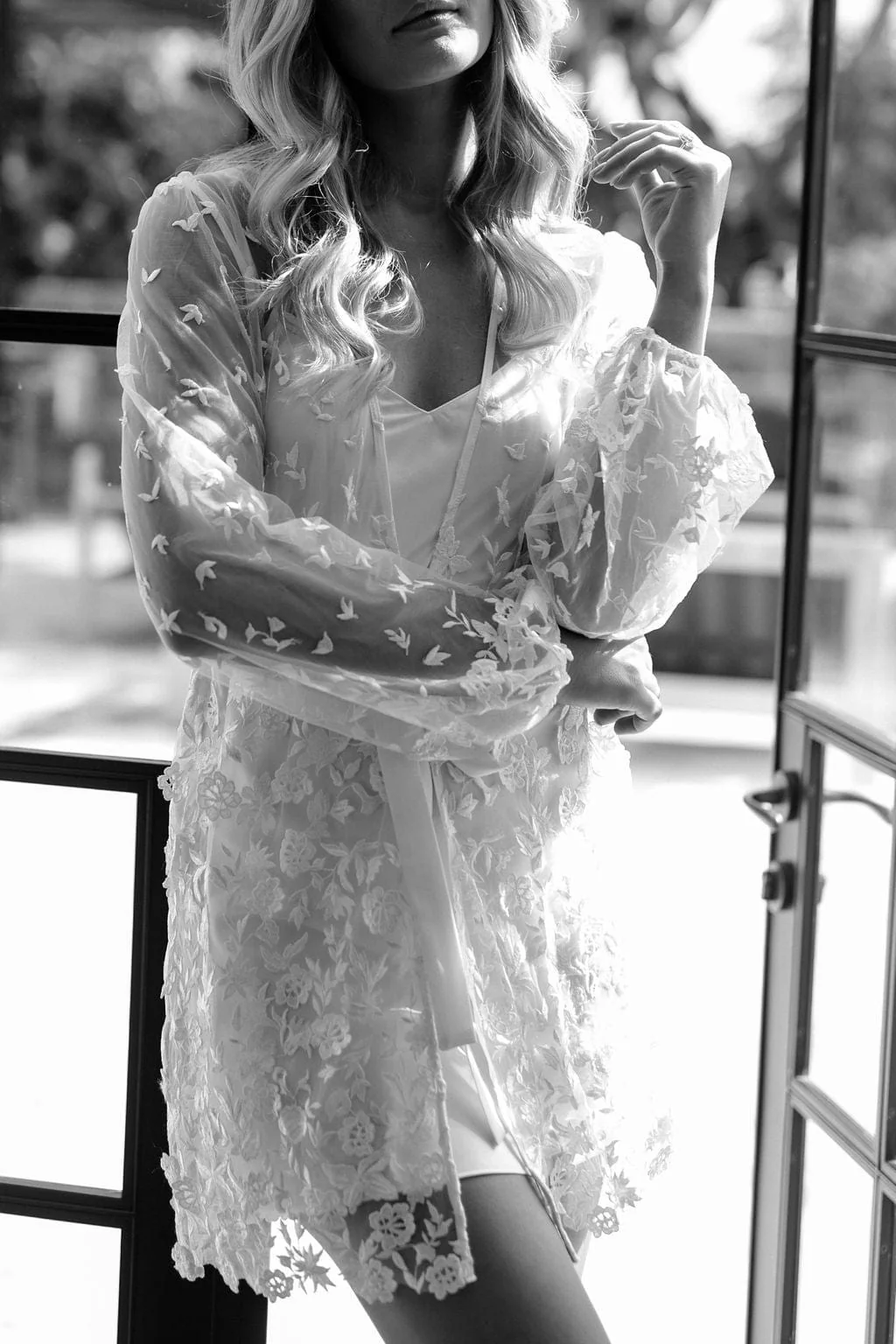 Maya Lace Robe - Includes Slip - Image 18