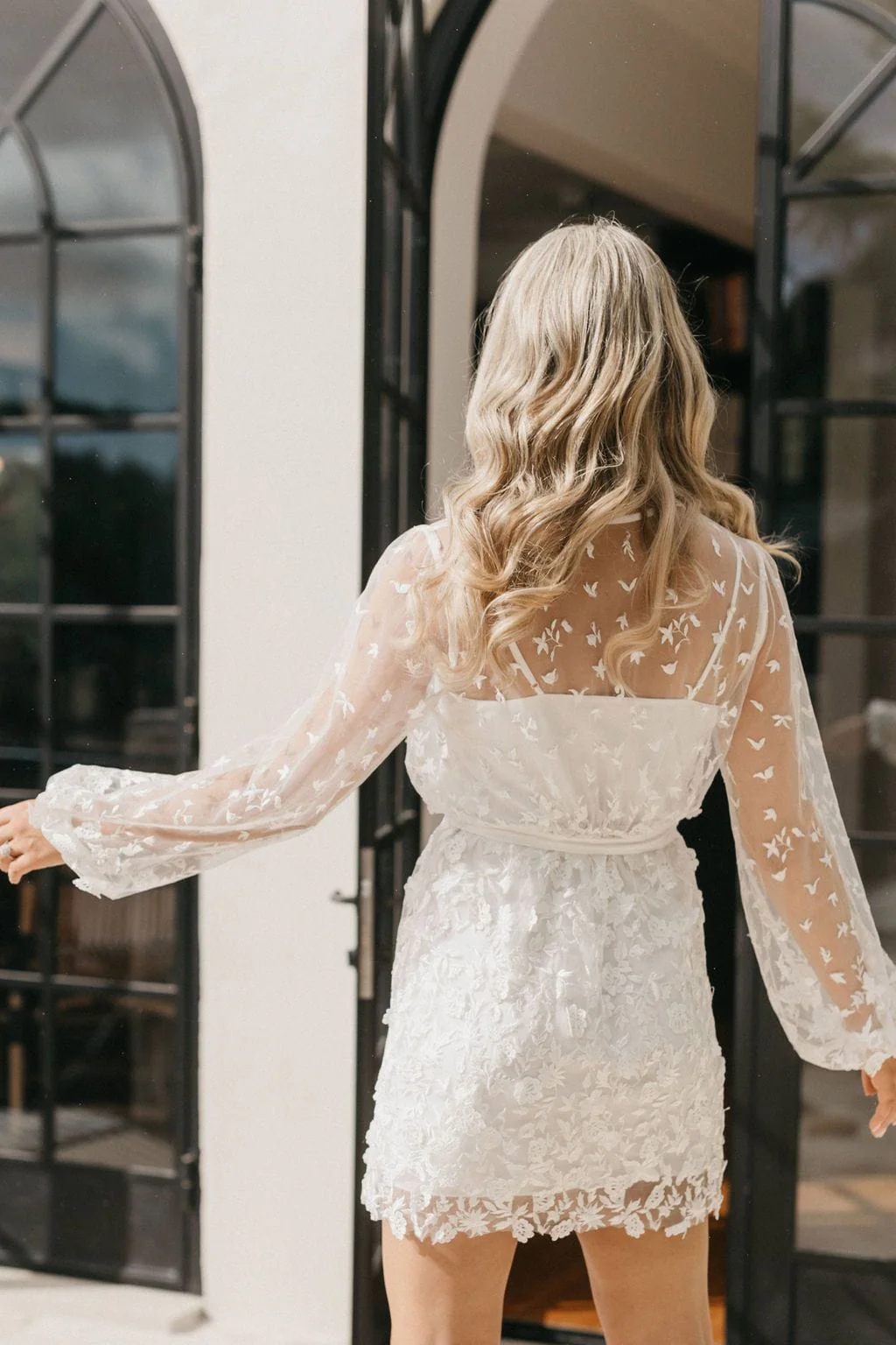 Maya Lace Robe - Includes Slip - Image 4