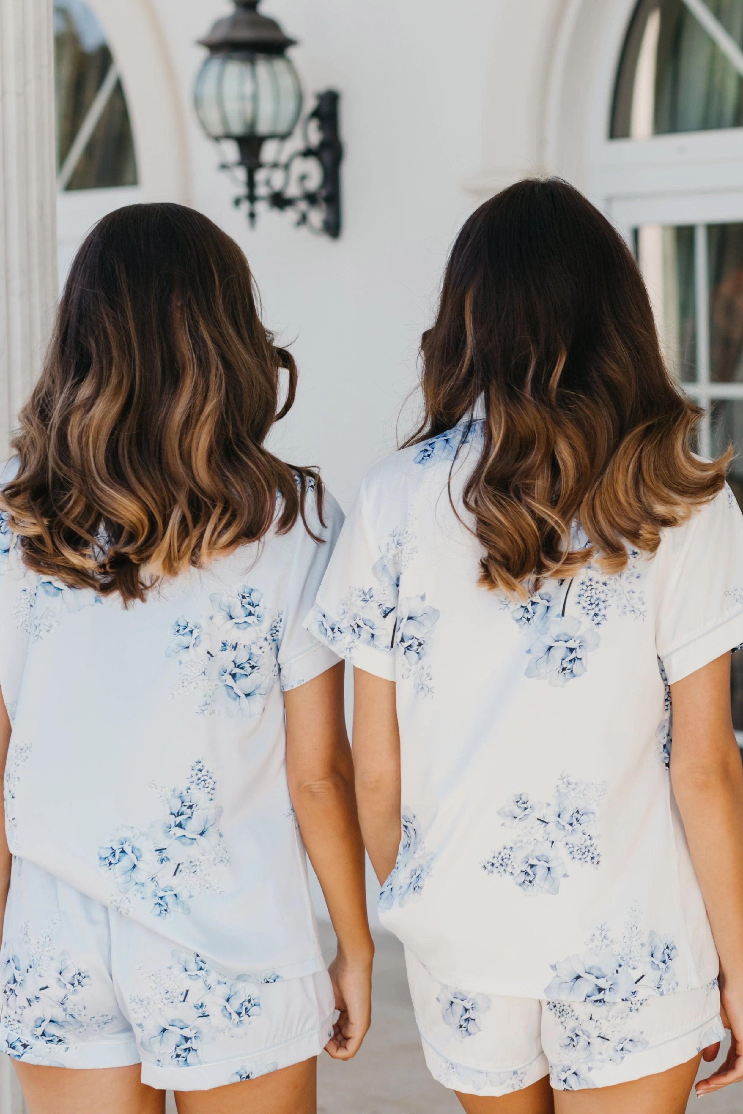 Mileva Bleu De Fleur Printed PJ Set - Image 7