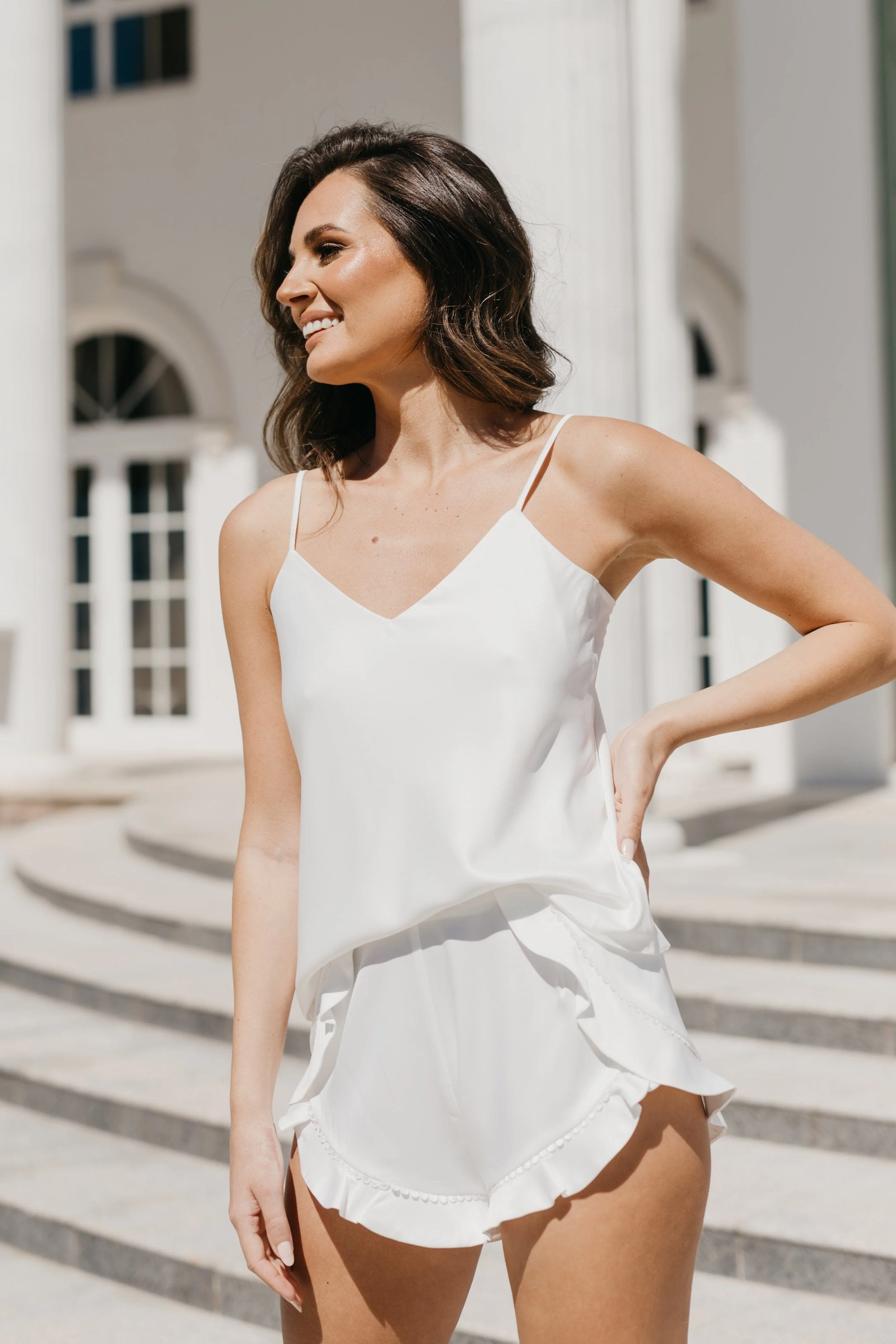Pia Cami and Ruffle Short Set - Image 14