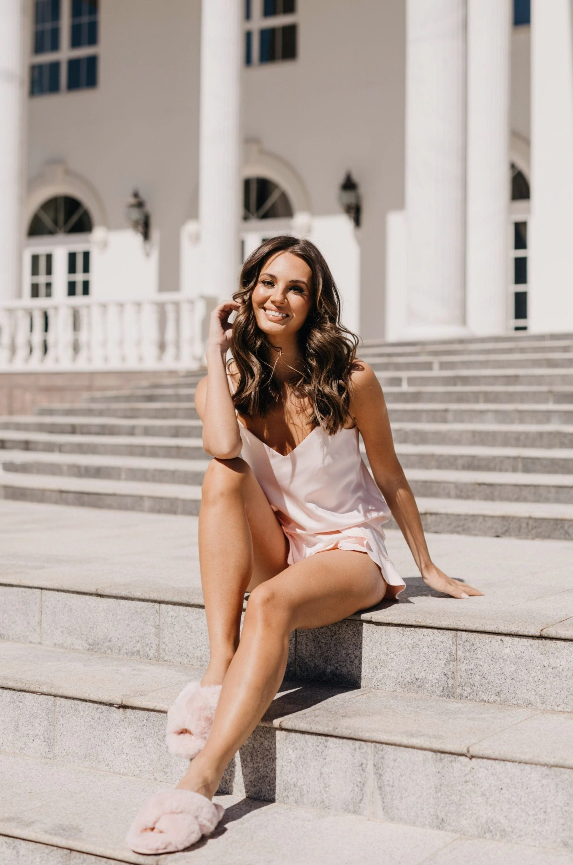 Pia Cami and Ruffle Short Set - Image 3