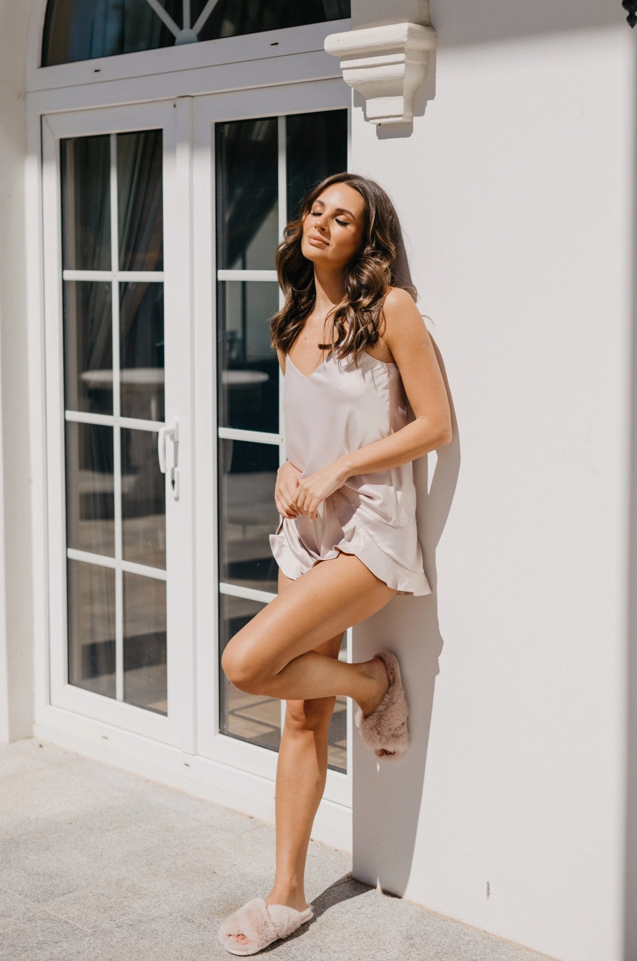 Pia Cami and Ruffle Short Set - Image 12