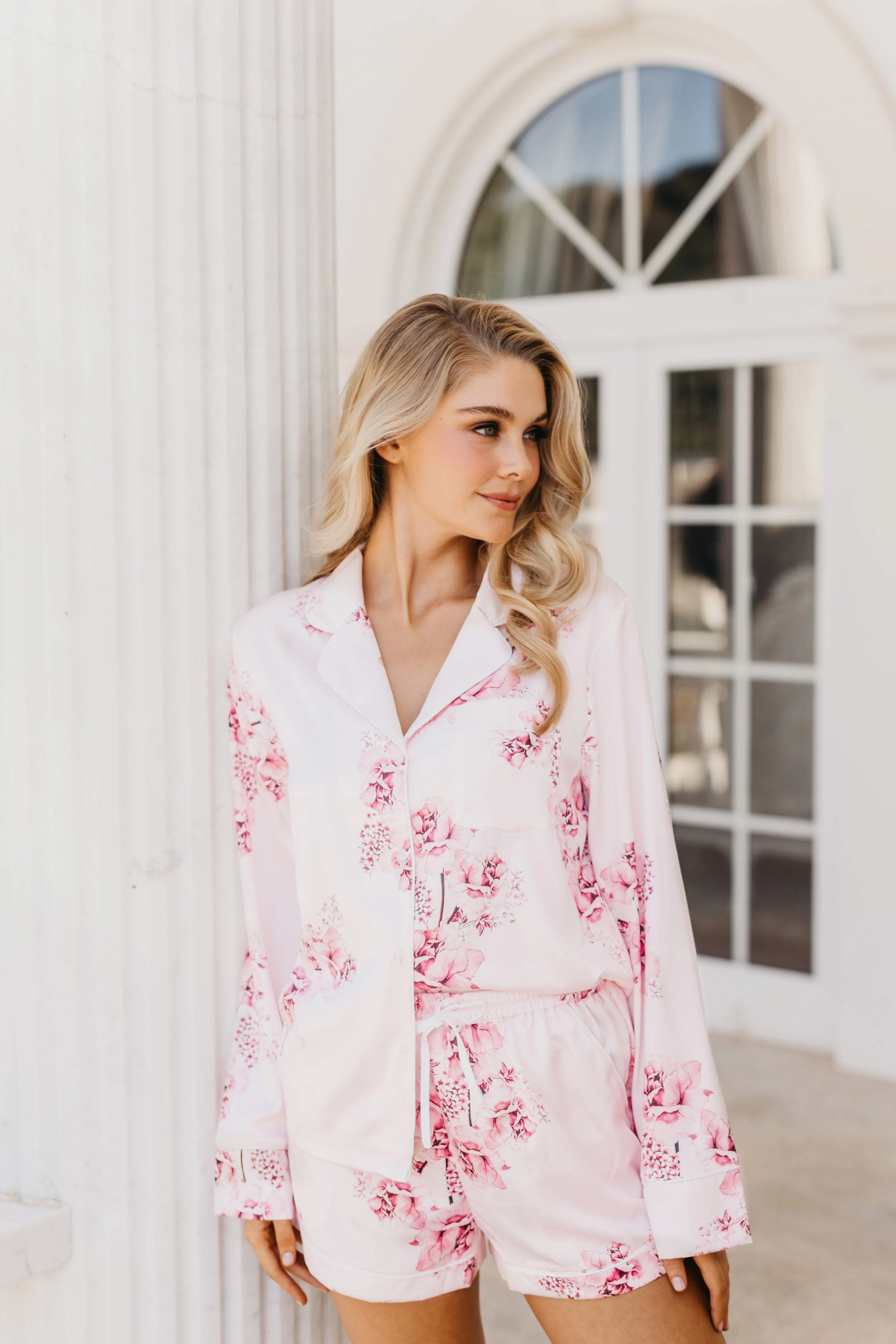 Romi Bouquet De Fleur Printed PJ Set - Image 4