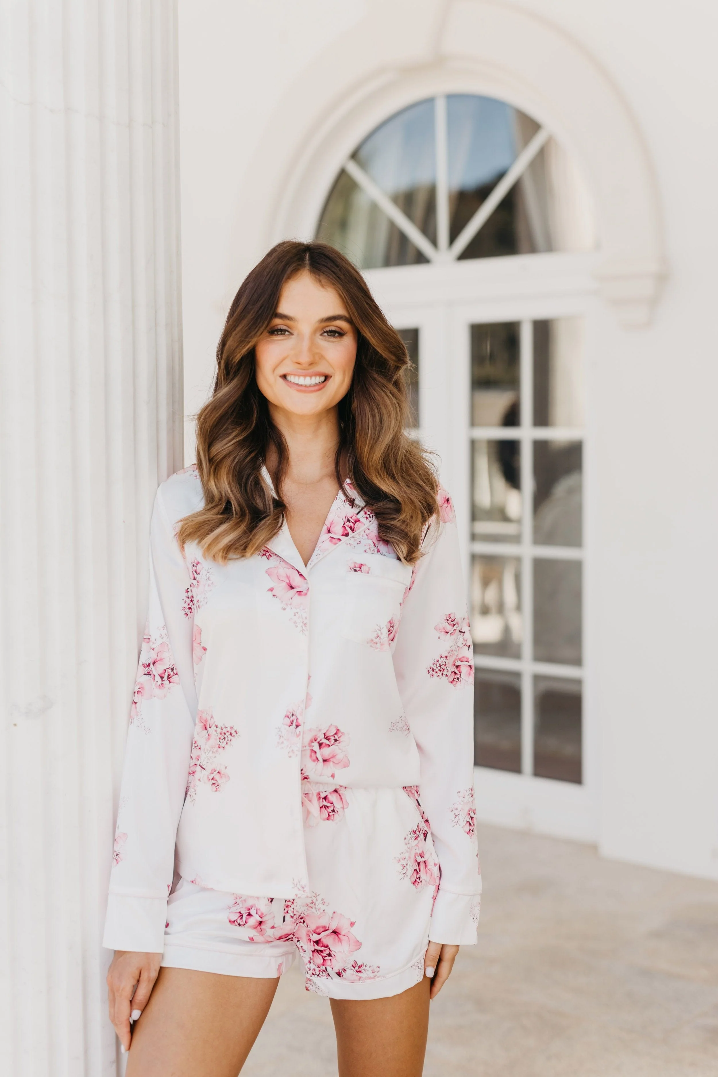 Romi Bouquet De Fleur Printed PJ Set - Image 8
