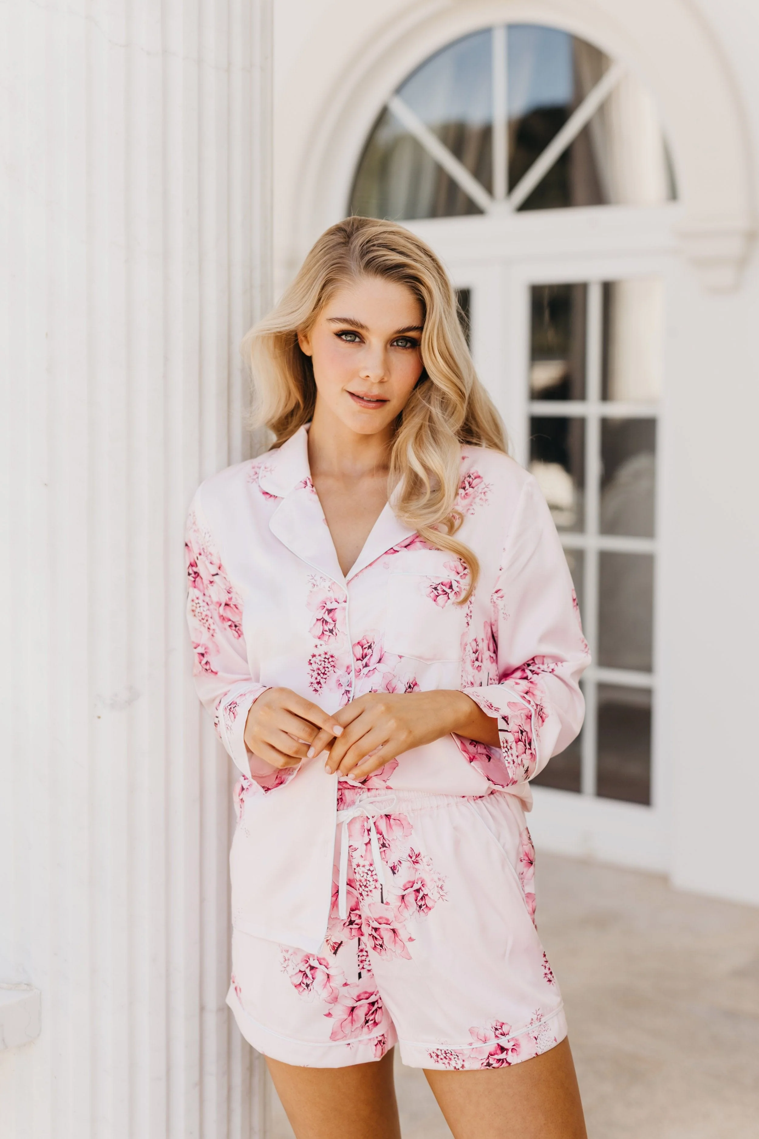 Romi Bouquet De Fleur Printed PJ Set - Image 8