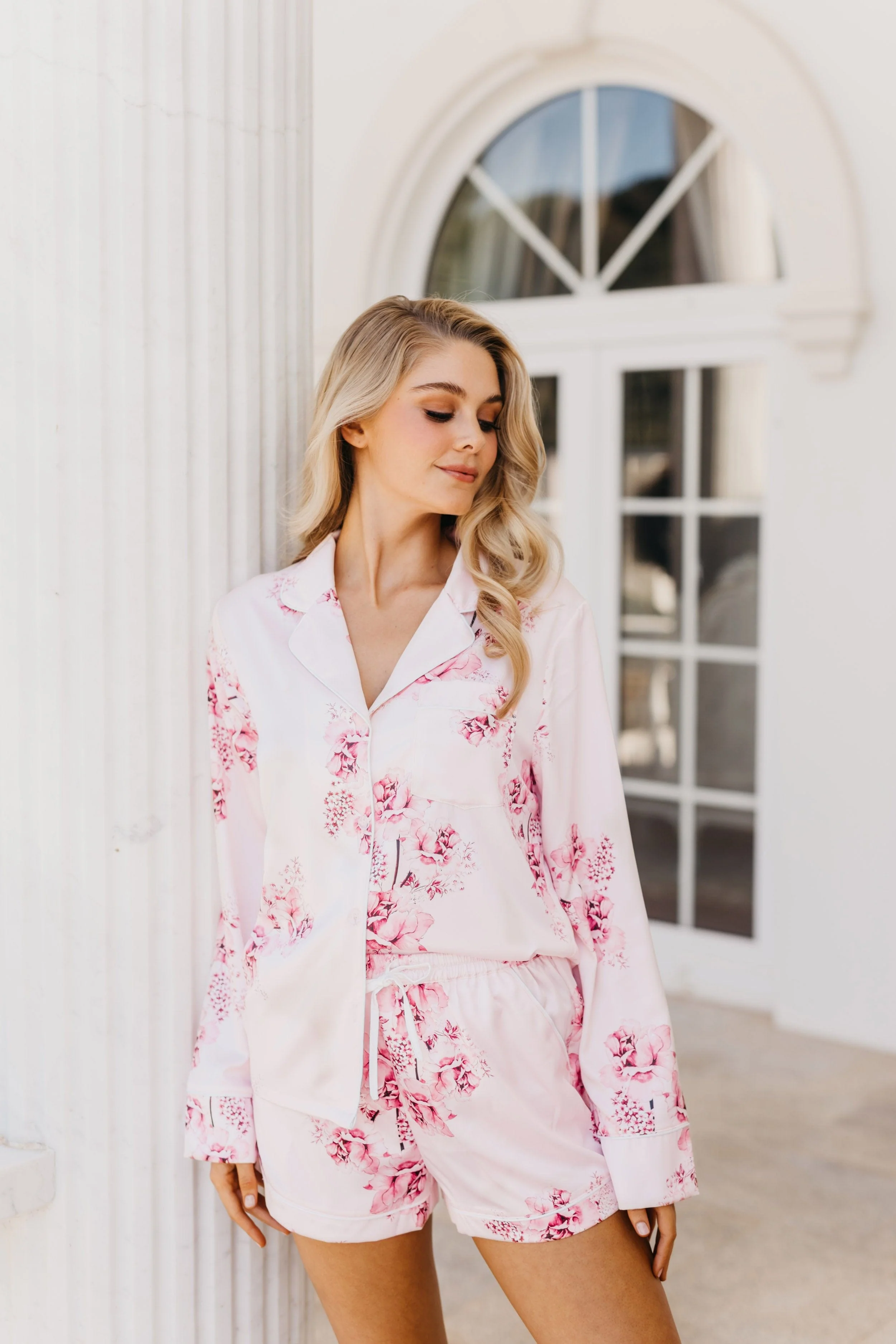Romi Bouquet De Fleur Printed PJ Set - Image 9
