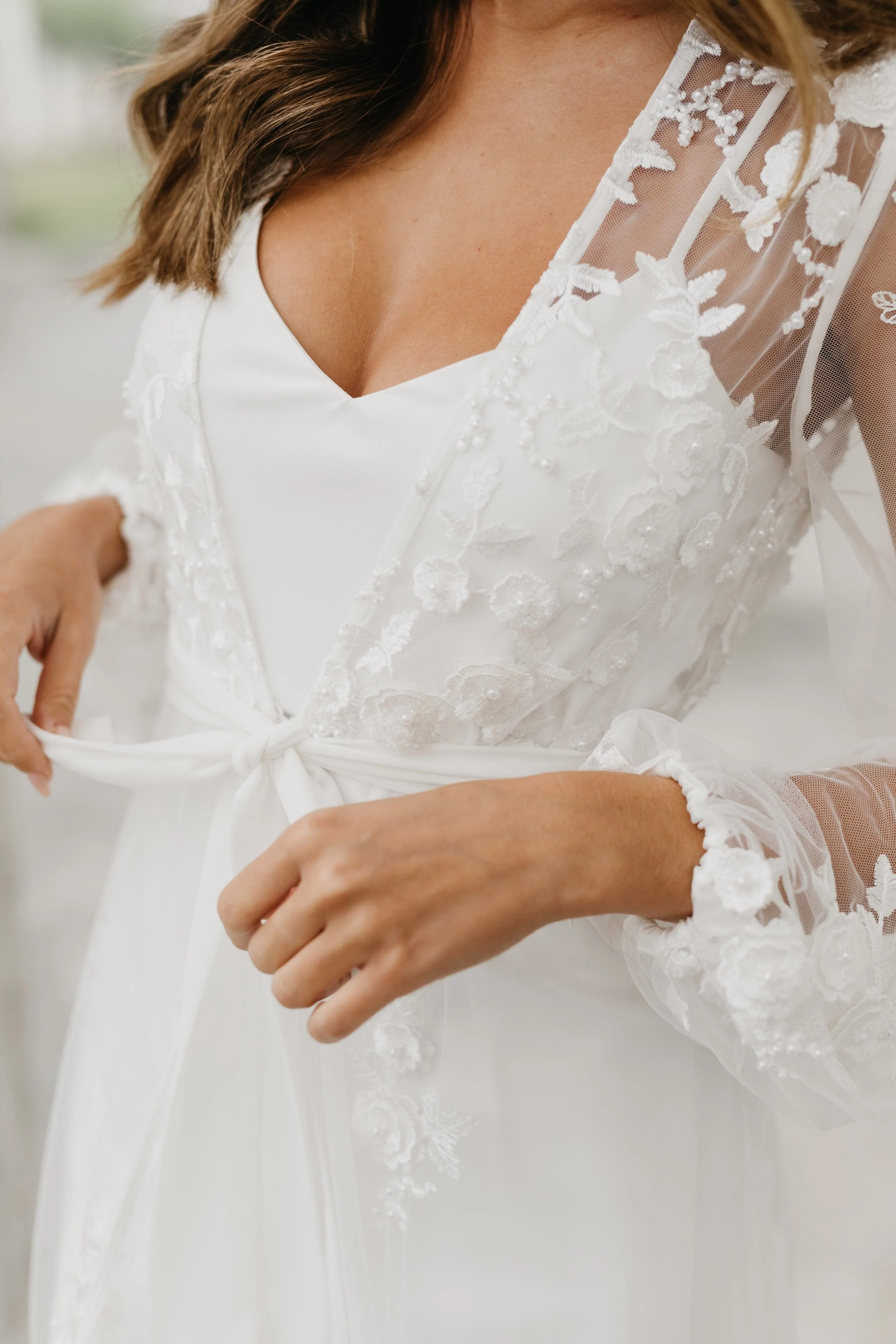 Steffanie Beaded Floral Lace Maxi - Includes Slip - Image 17