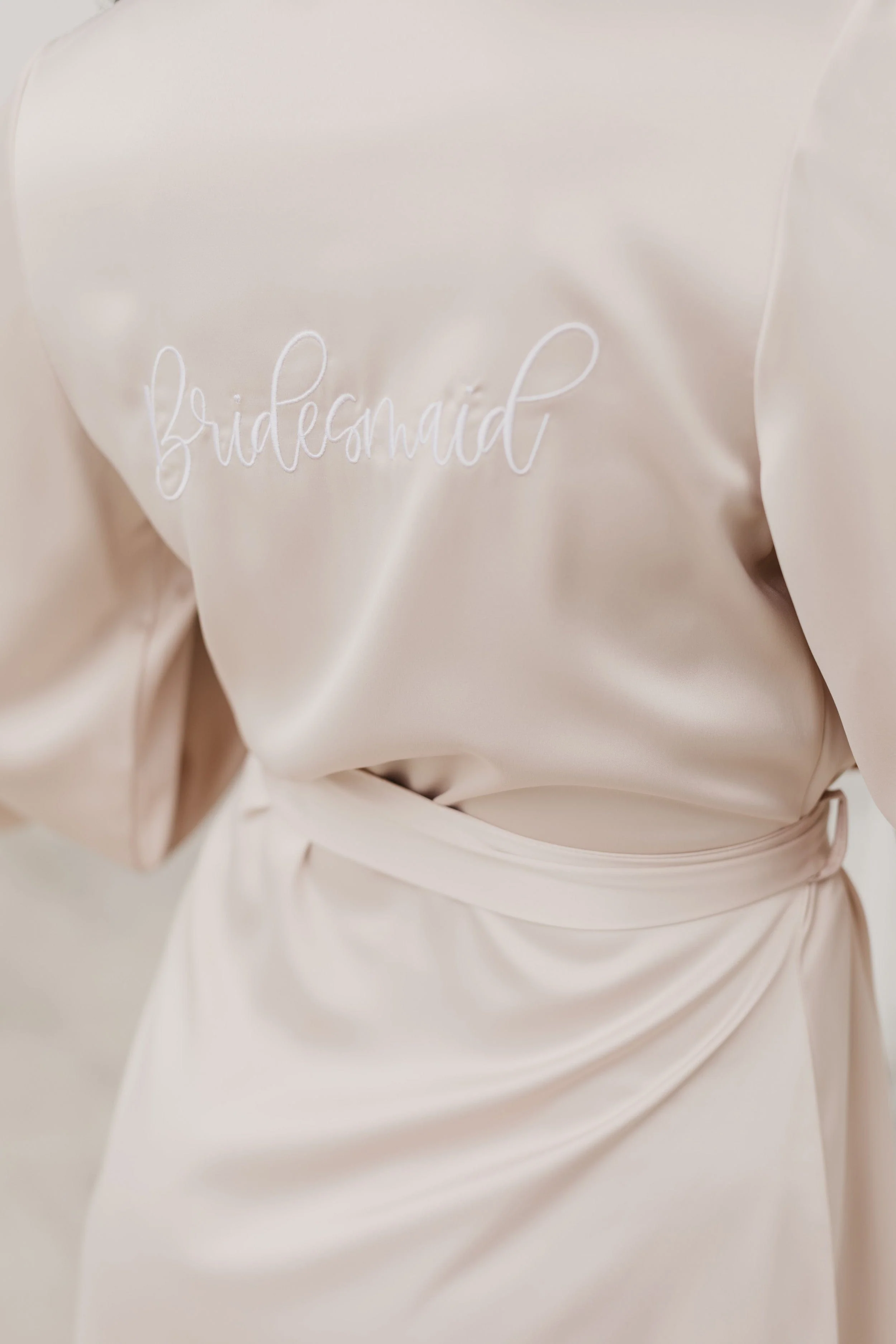 Willow Petal Hem Satin Trim Robe - Image 11