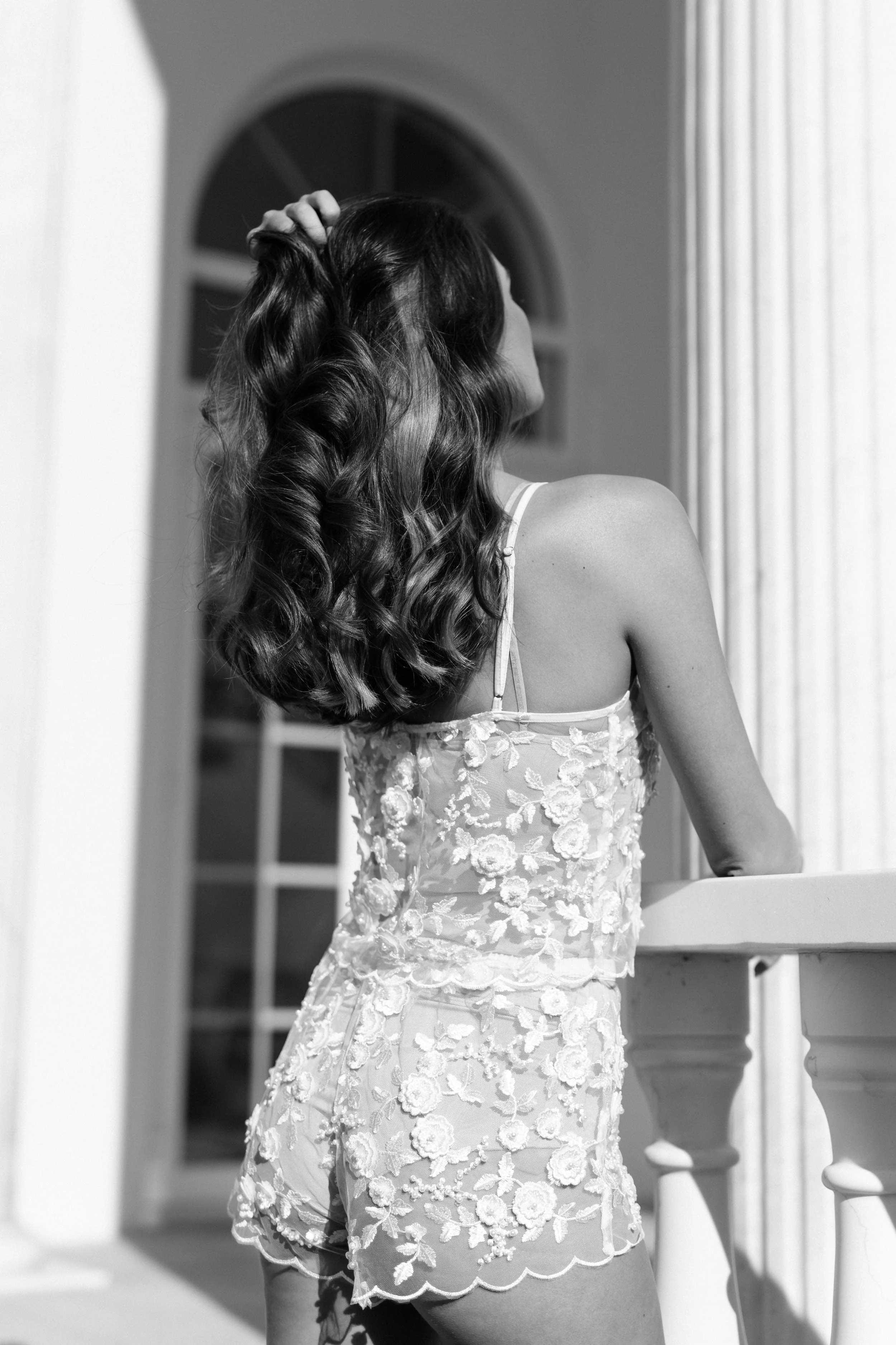 Zara Lace Beaded Bridal Set - Image 17
